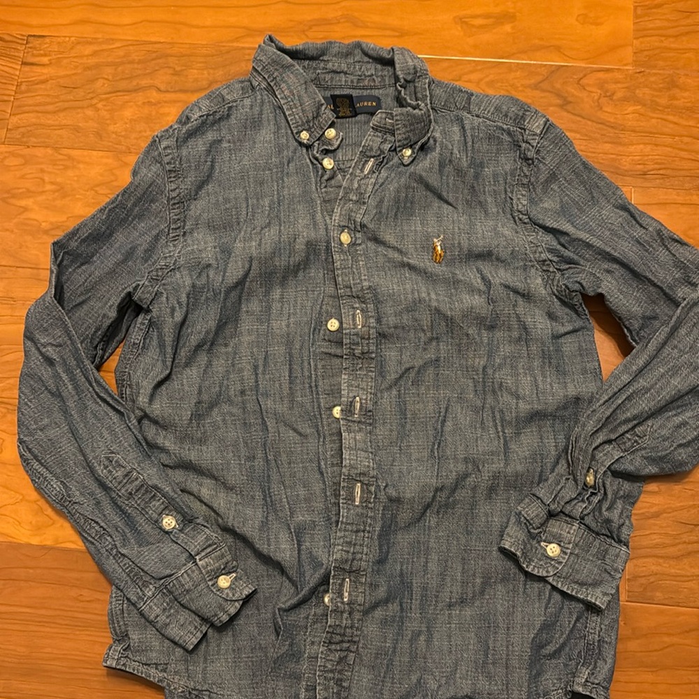 Ralph Lauren kids denim shirt